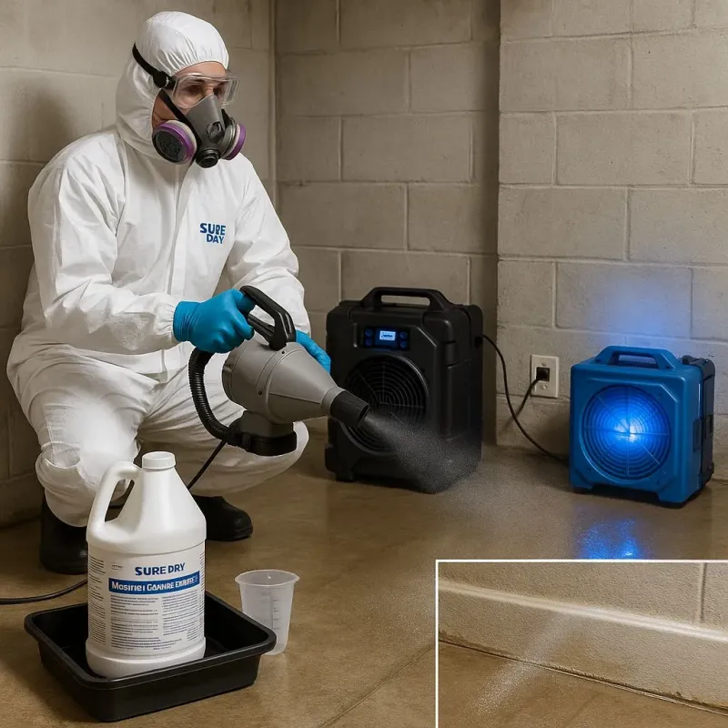 Sanitization and Odor Removal process in Sunshine Ranches, FL