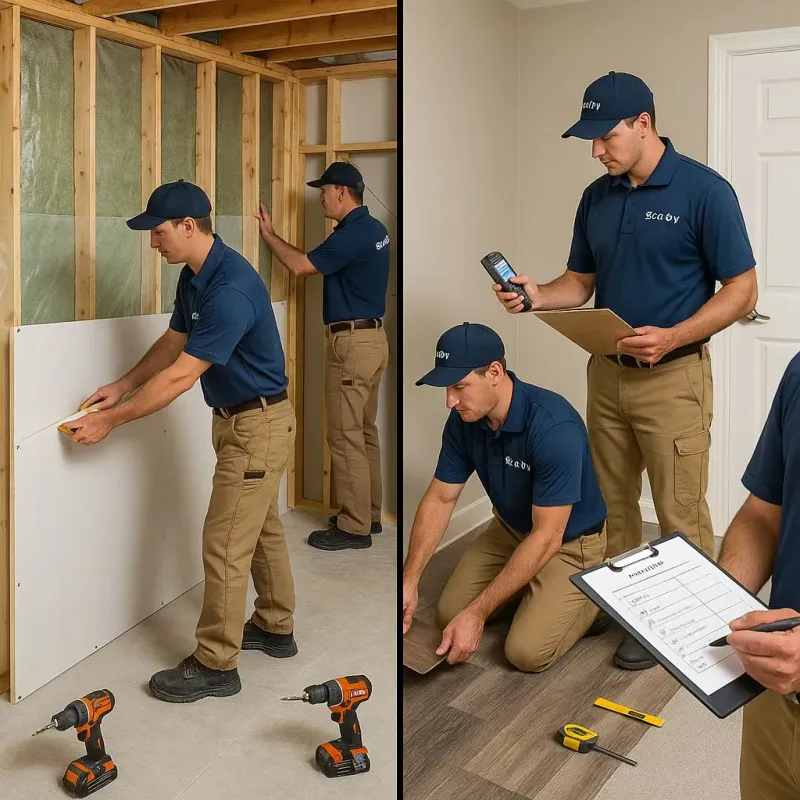 Repairs and Reconstruction process in Sunshine Ranches, FL