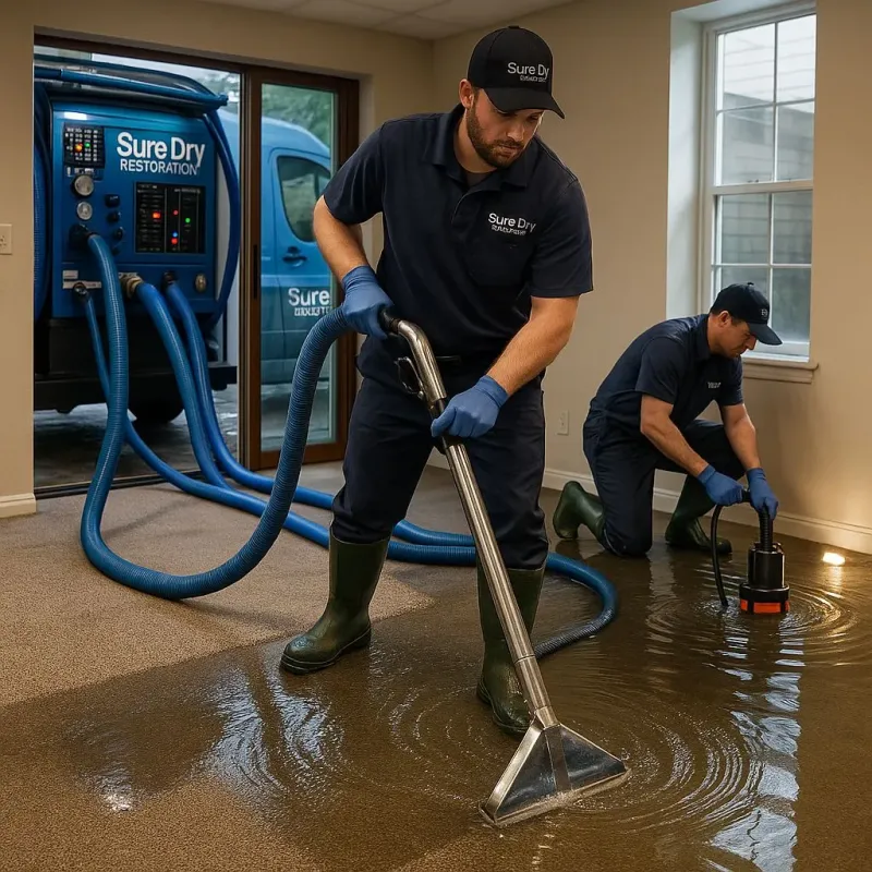Water Extraction and Removal process in Sunshine Ranches, FL